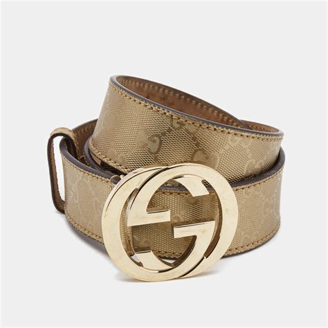 fake interlocking gucci belt|gucci imprime belt.